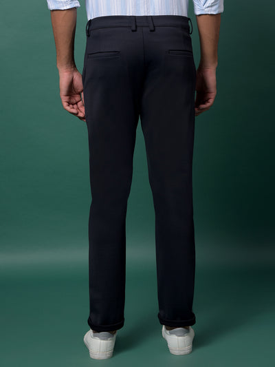 Trendy Navy Blue Trousers