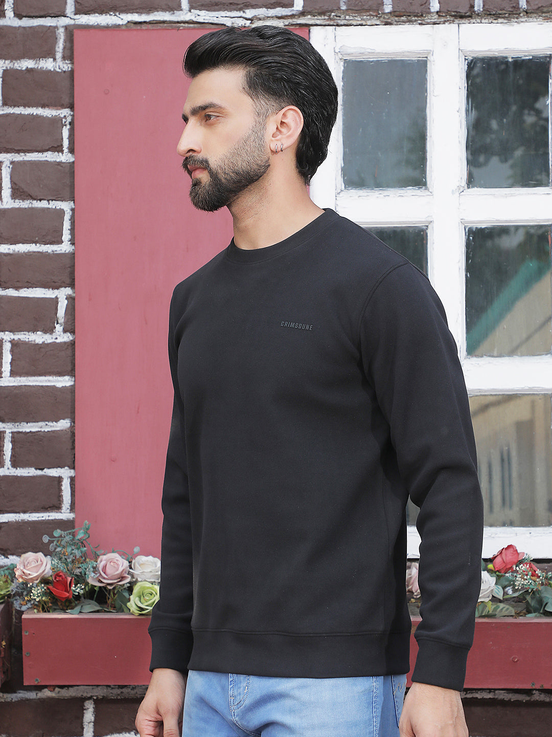 Urban Raven Black Sweatshirt