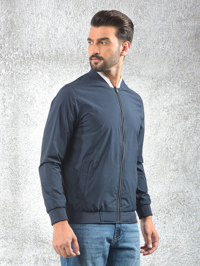 Navy Blue Reversible Jacket