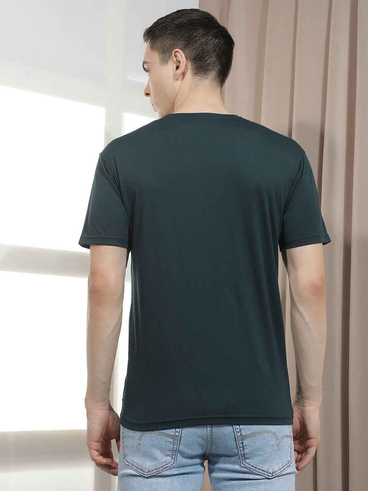 Deep Ocean Blue Basic T-Shirt