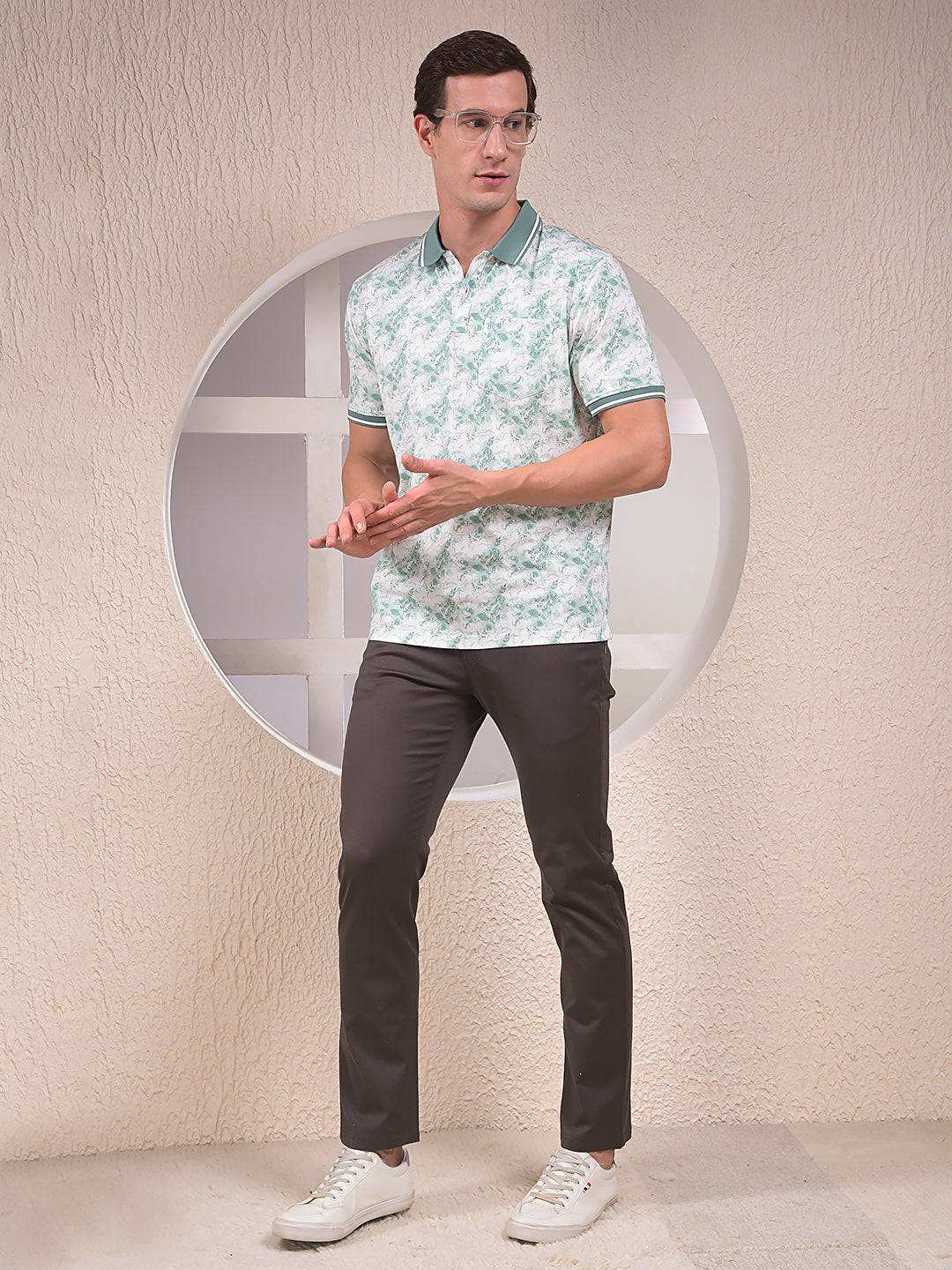 Urban Sage Chinos Olive Trousers