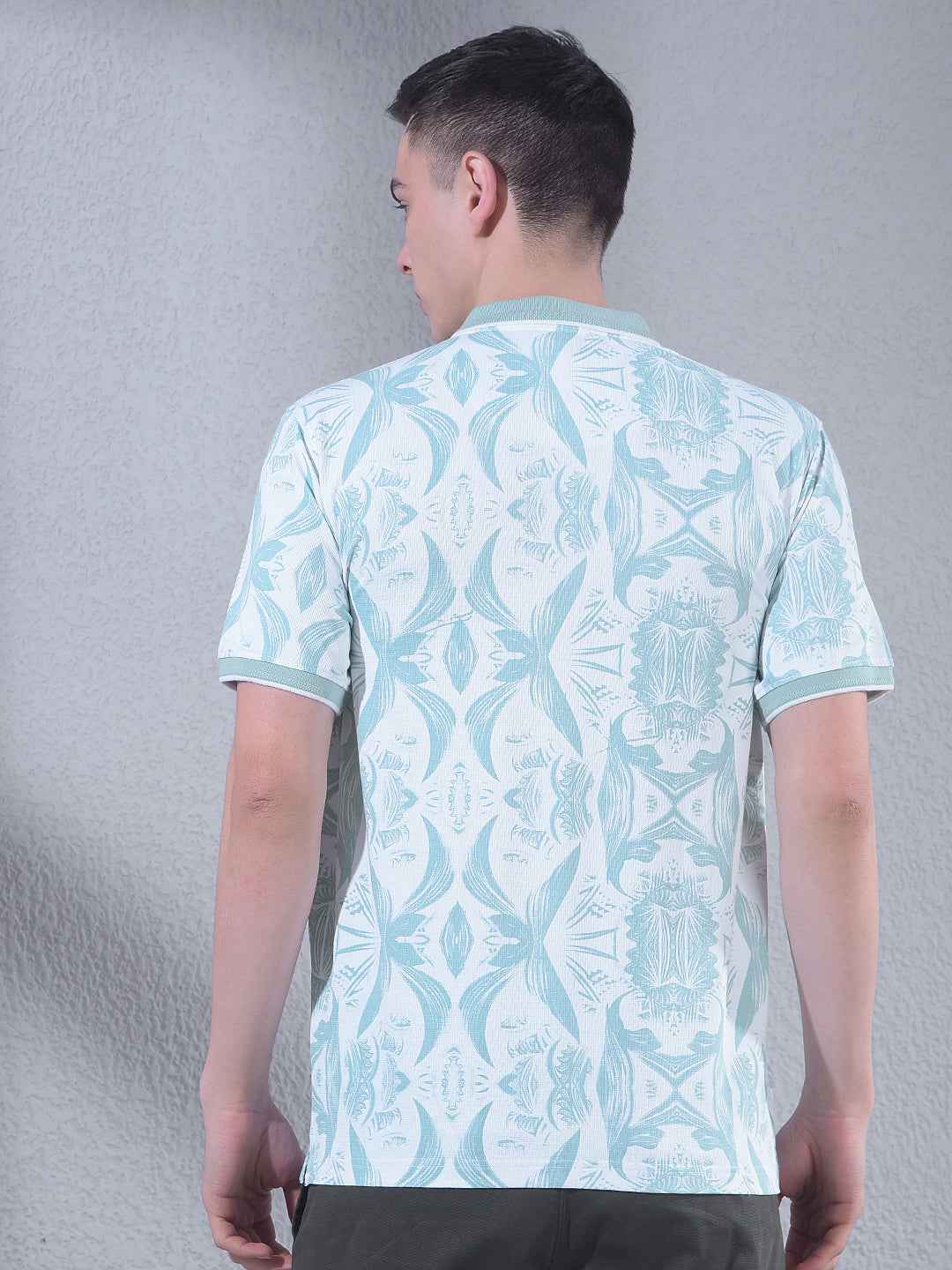 Green Printed T-Shirt