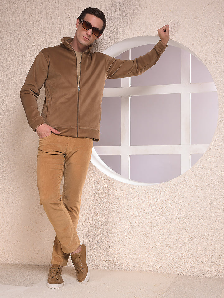 Khaki Corduroy Trousers