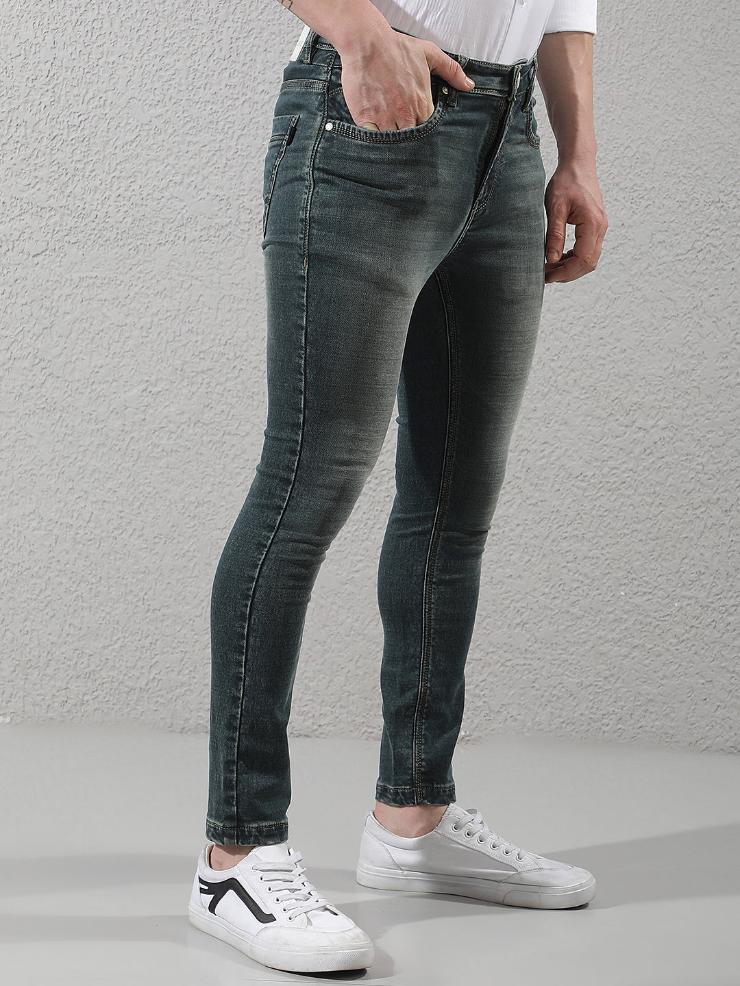 Forest Green Skinny Jeans