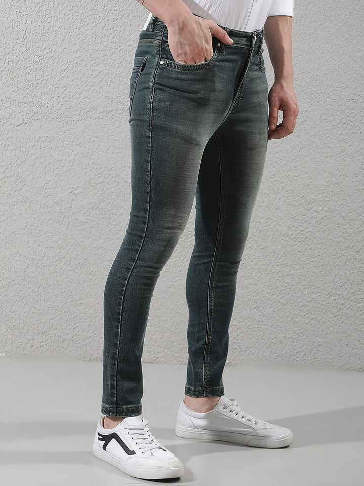 Forest Green Skinny Jeans