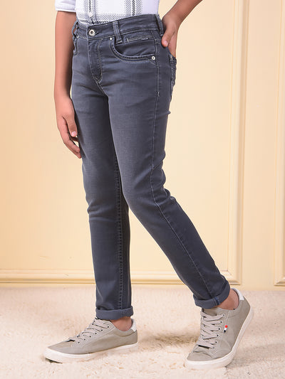  Lush Slim Fit Navy Blue Jeans