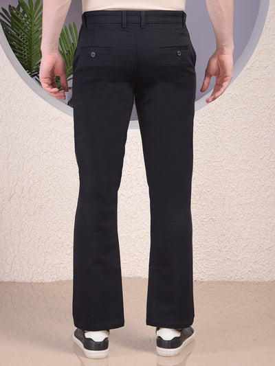 Classy Black Straight Trousers