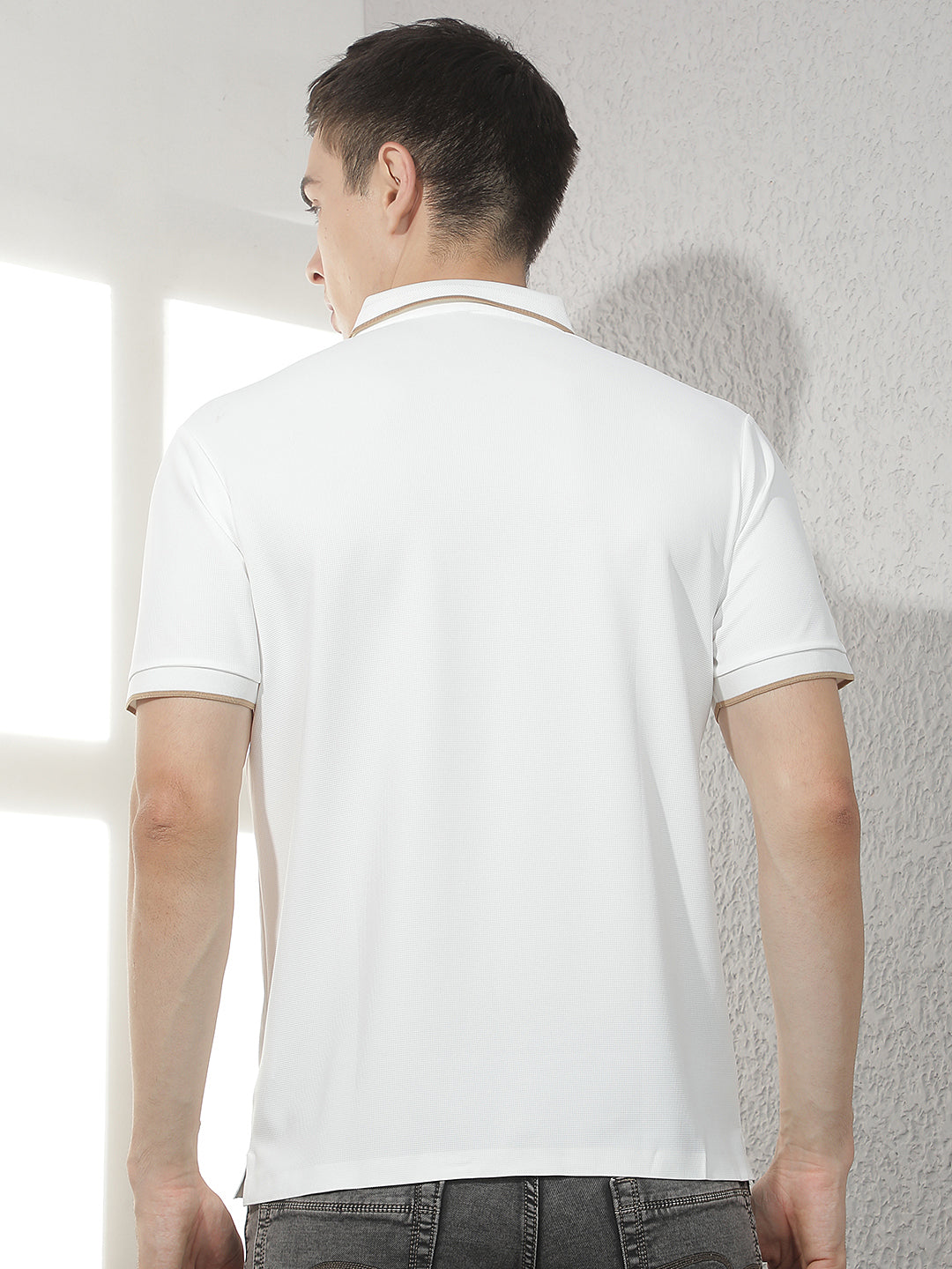 Off White Polo T-Shirt