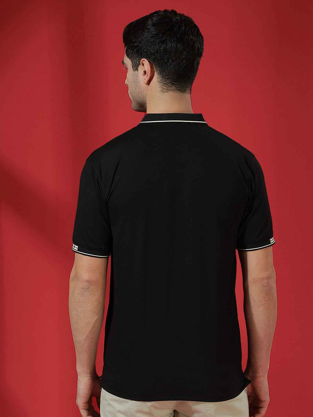 Jet Black Classic Polo T-Shirt