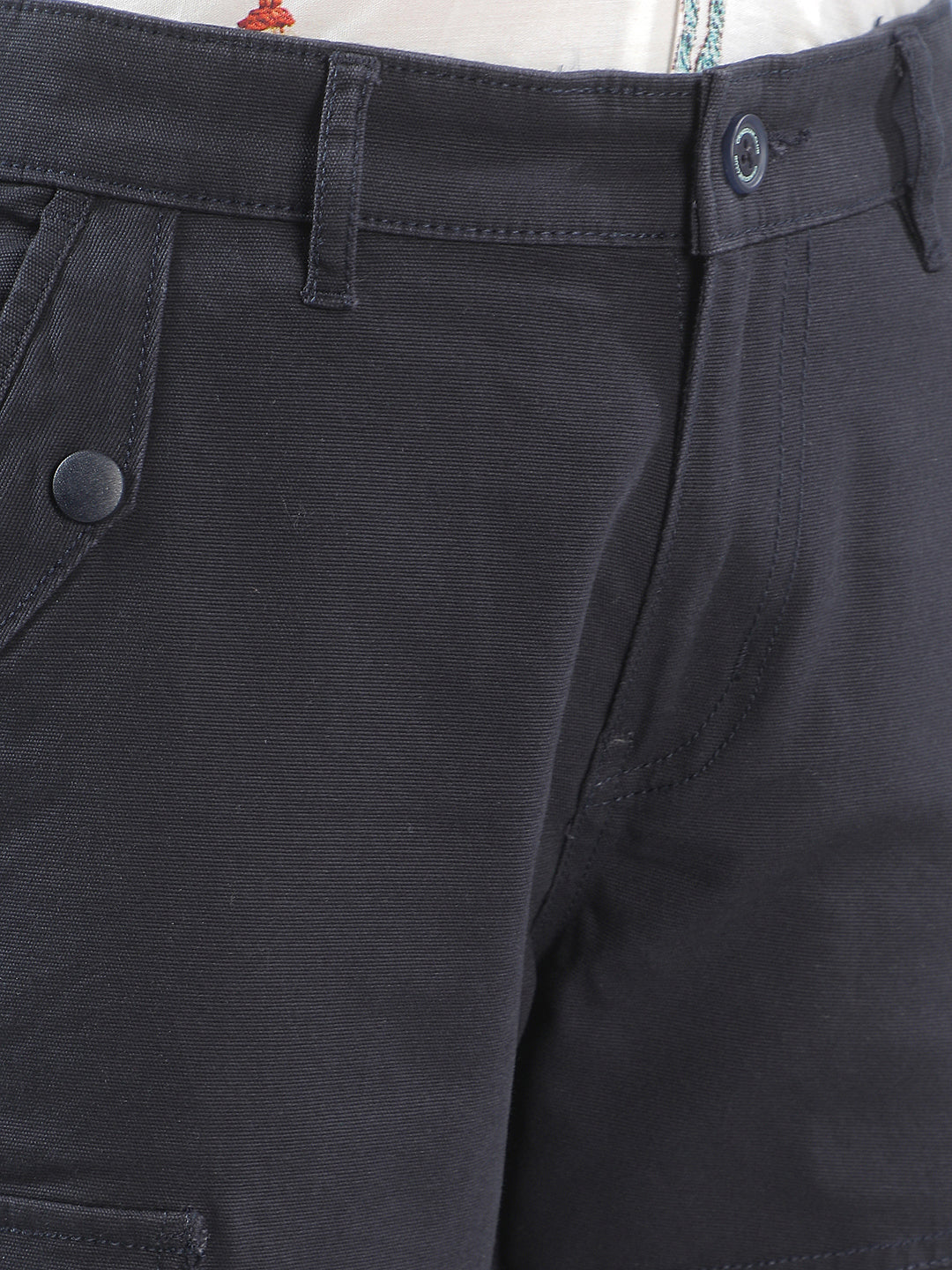 Essential Midnight Navy Navy Blue Cargo Trousers