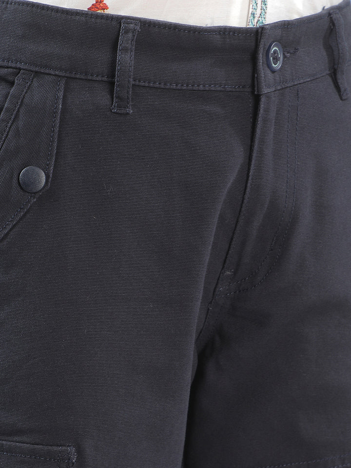 Essential Midnight Navy Navy Blue Cargo Trousers