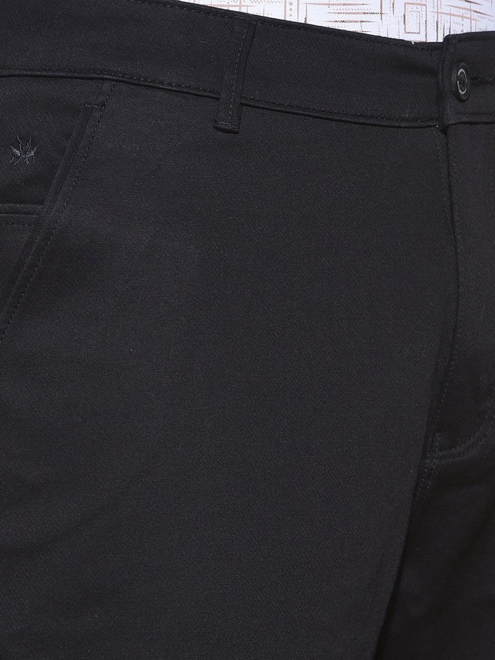 Modish Black chino Trousers