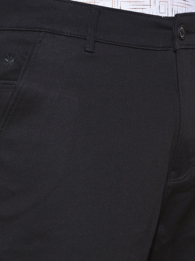 Modish Black chino Trousers