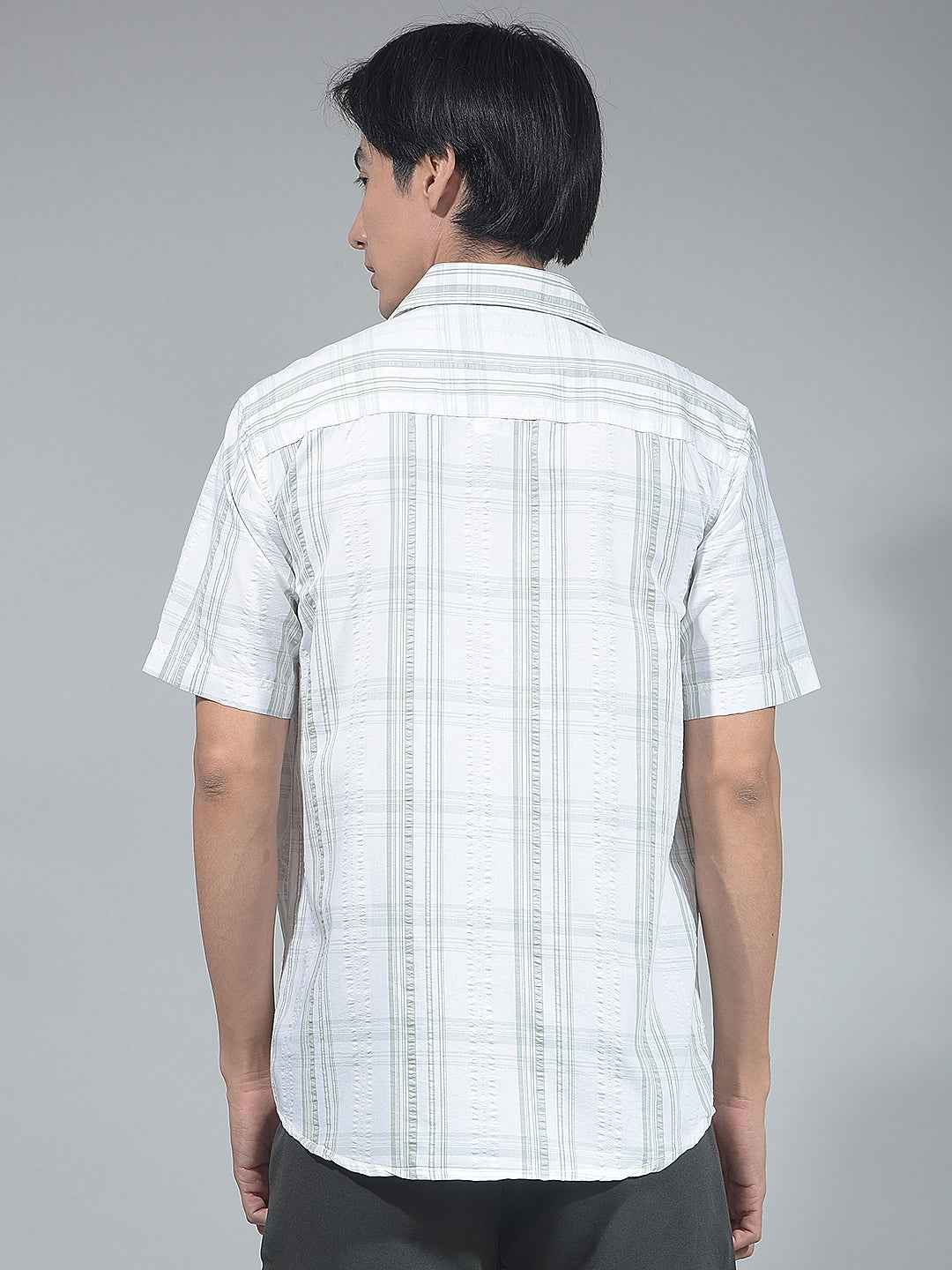 Green Check Surface Shirt