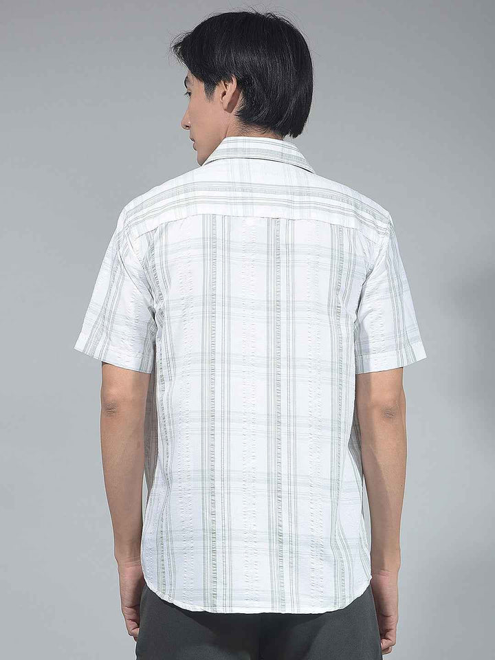 Green Check Surface Shirt