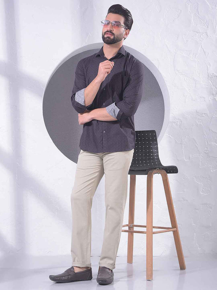 Multi-Color Printed 100% Cotton Shirt