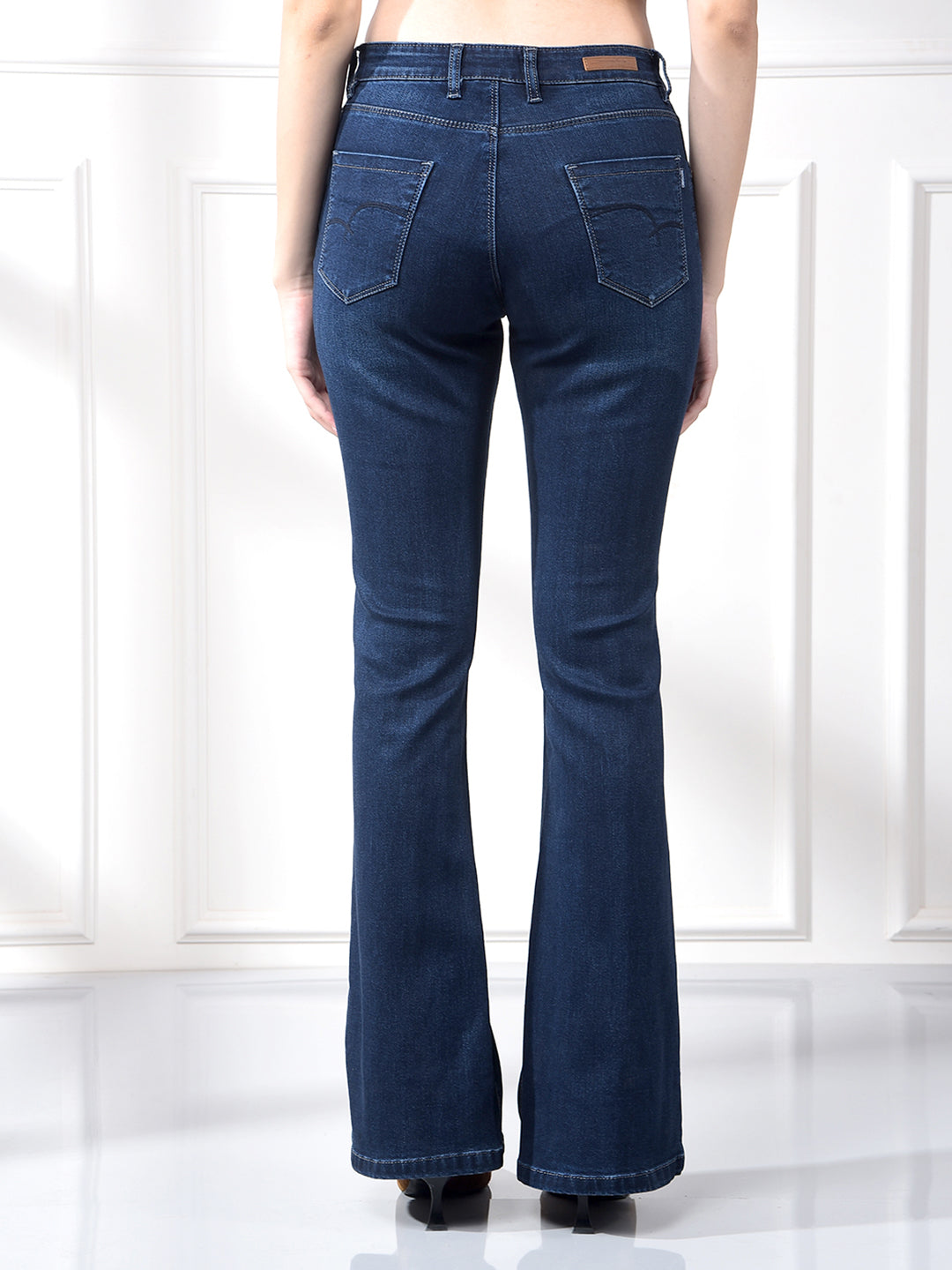 Streamlined Blue Bootcut Jeans