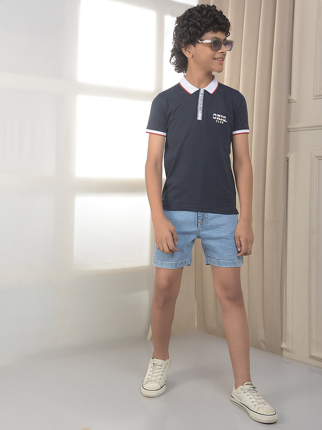 Refined Sky Blue Shorts
