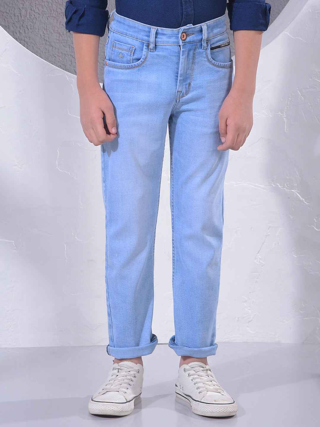 Ice Blue Street Chic Jeans