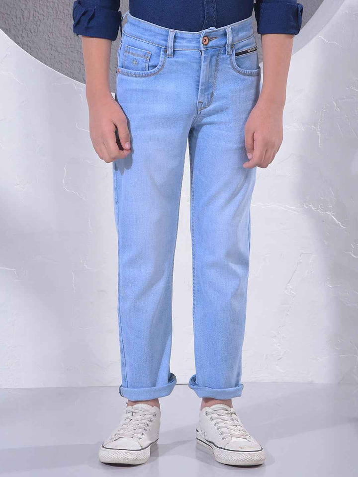 Ice Blue Street Chic Jeans