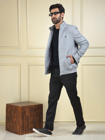 Premium Finish Grey Puffer Jacket