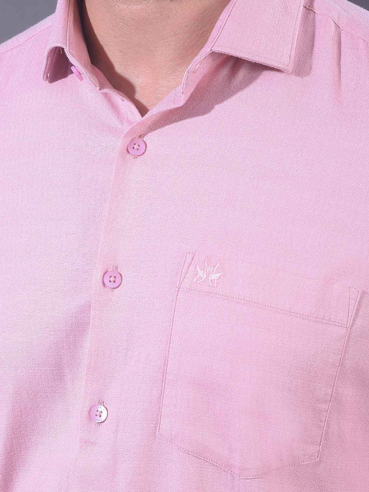 Vibrant Peach Shirt