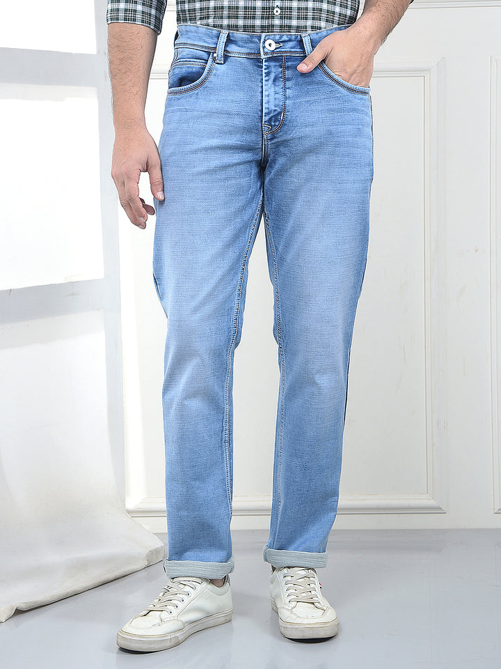 Light Blue Stretch Jeans