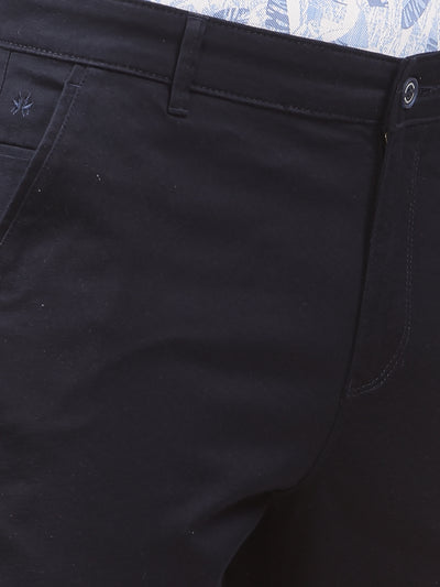 Metrofit Chinos Navy Blue Trousers