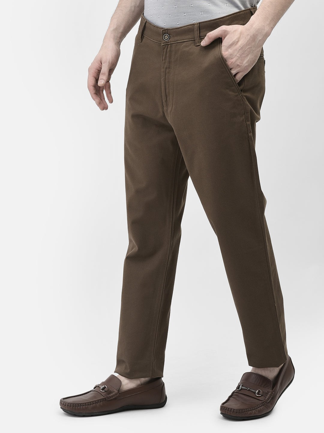 Sleek Brown Trousers
