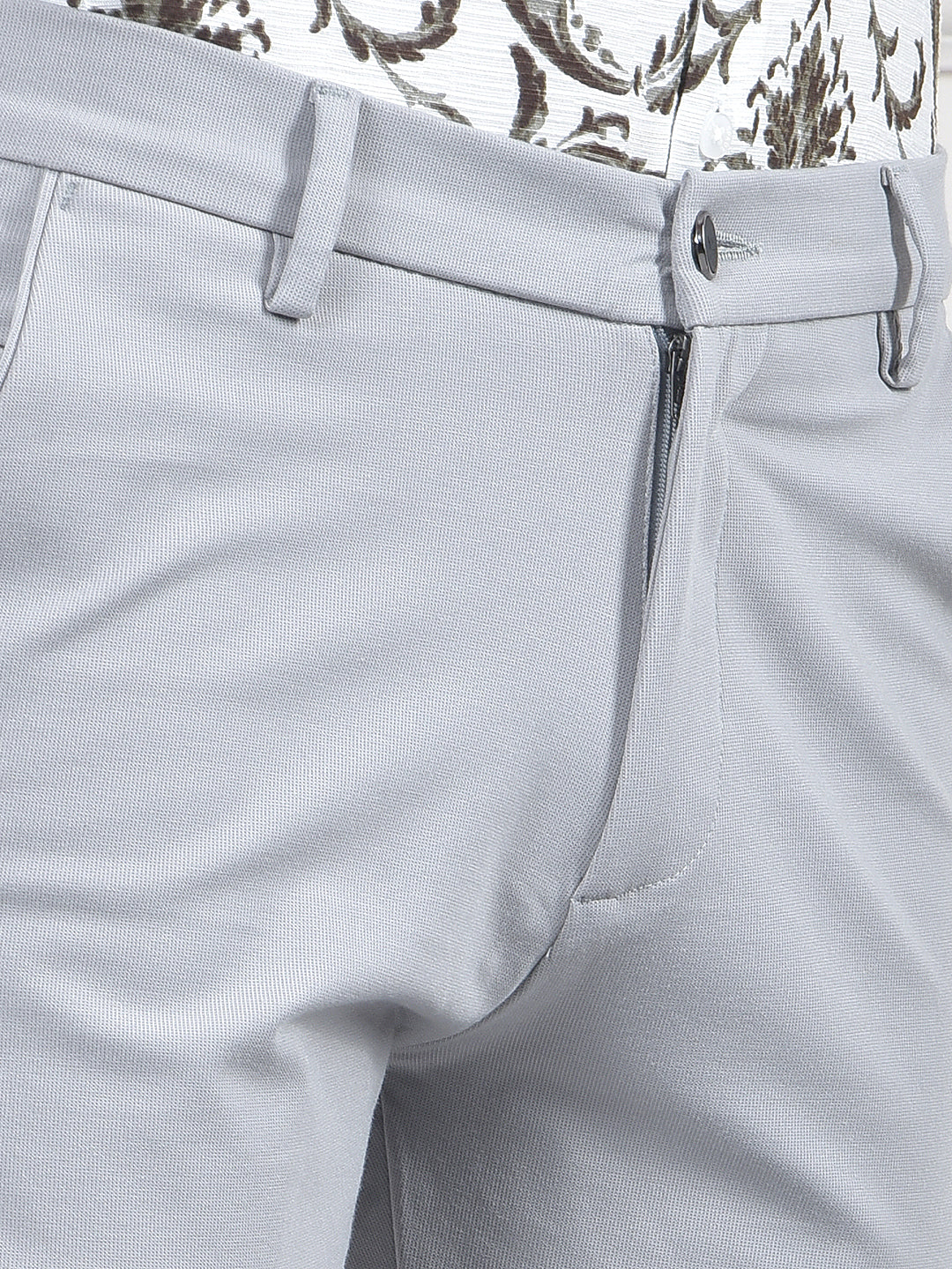Grey Smart Trousers