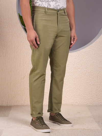 Olive Grove Travel Fit Trousers