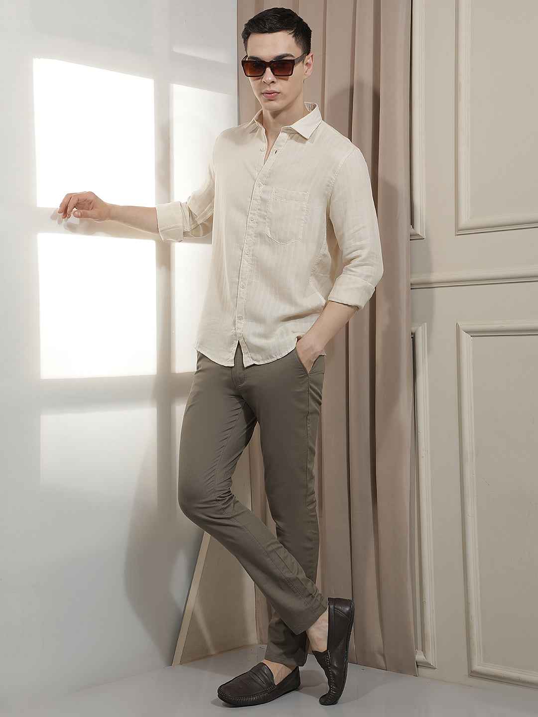 Earthy Olive Everyday Trousers