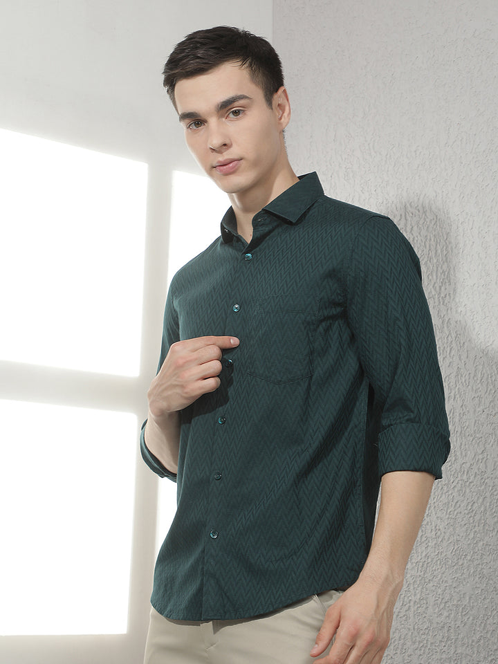 Pine Forest Green Shirt