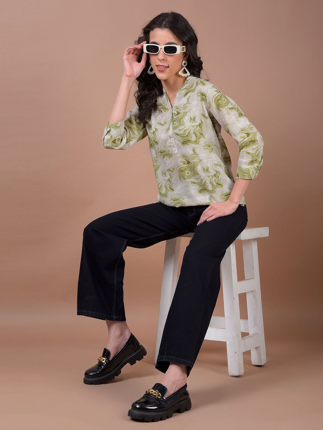 Black Wide Leg 100% Cotton Jeans