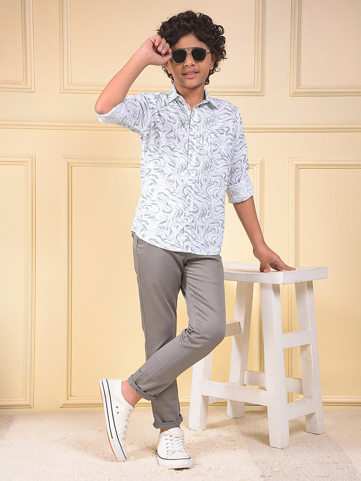 Tonedgreen Printed Shirt