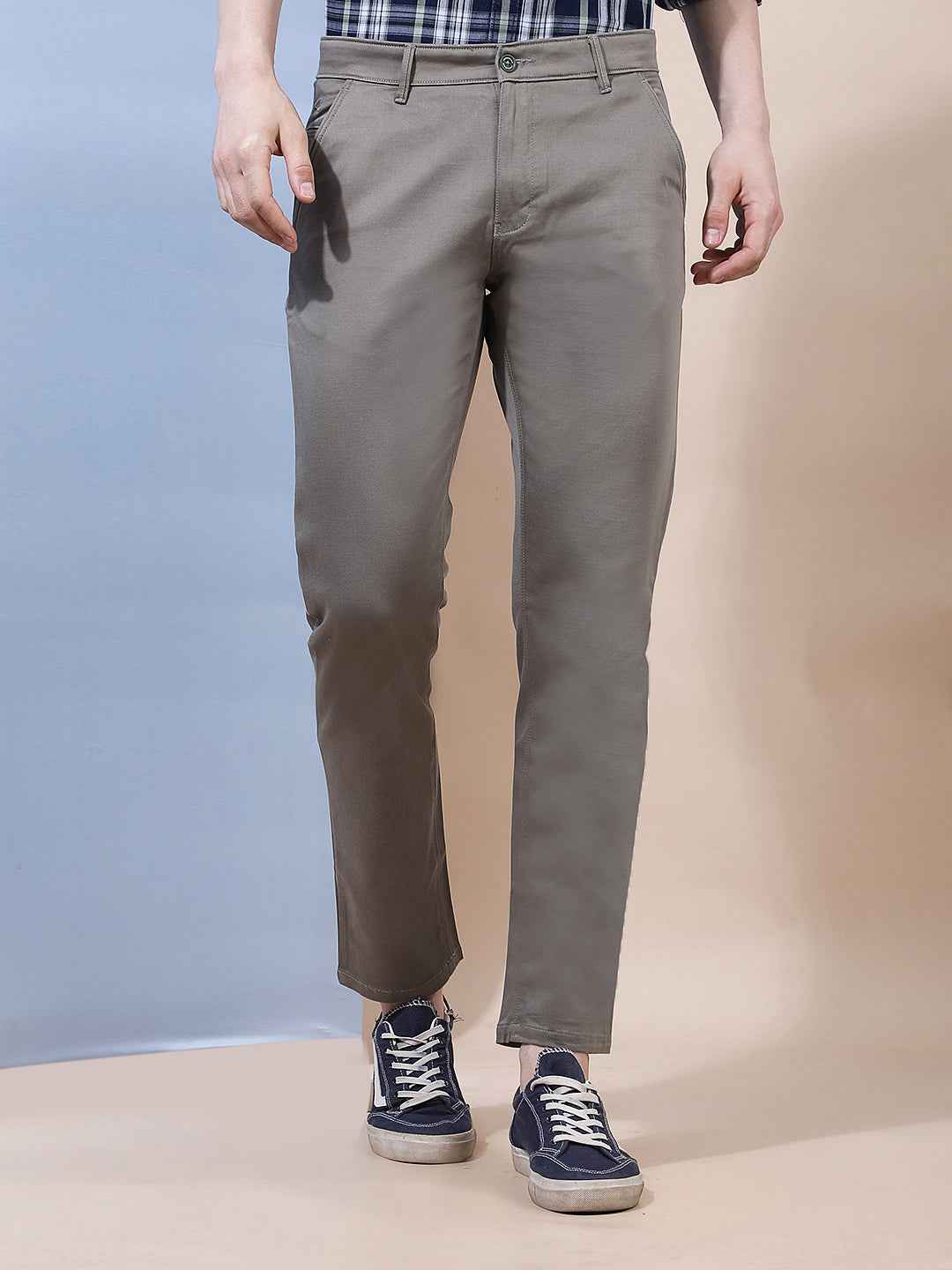Stone Grey Trousers
