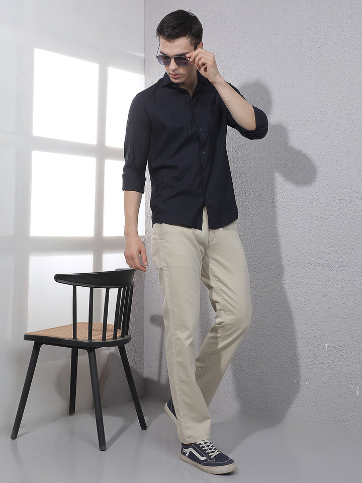 Urban Anchor Blue Navy Blue Shirt