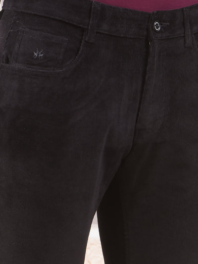 Black Corduroy Trousers