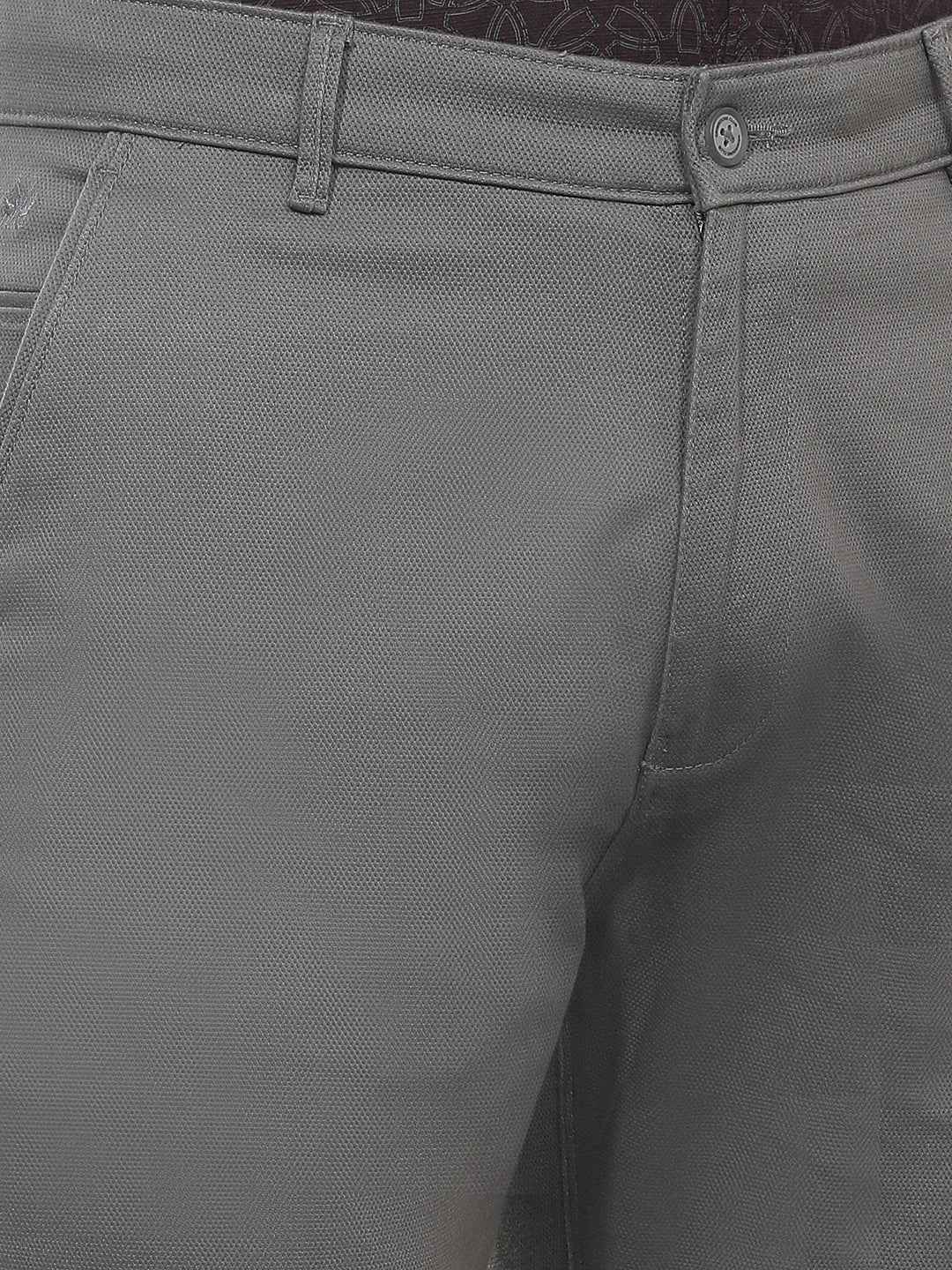 Classic Grey Casual Trousers