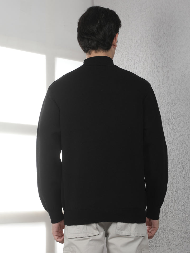 Black Turtle Neck Sweater