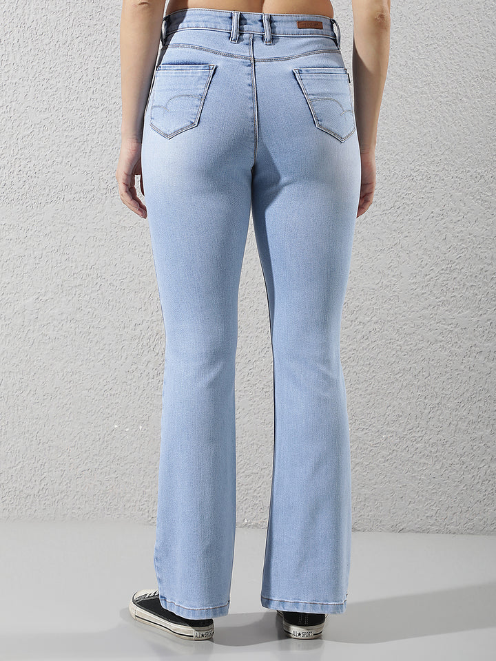 Classic Sapphire Blue Bootcut Jeans