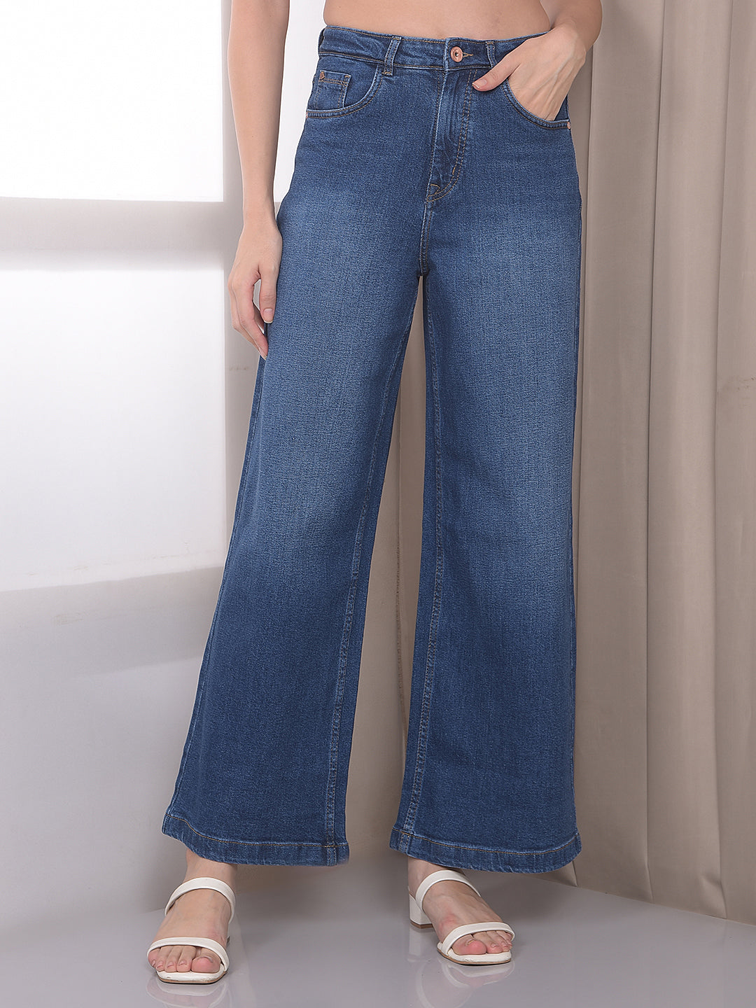 Blue Loose Fit Jeans