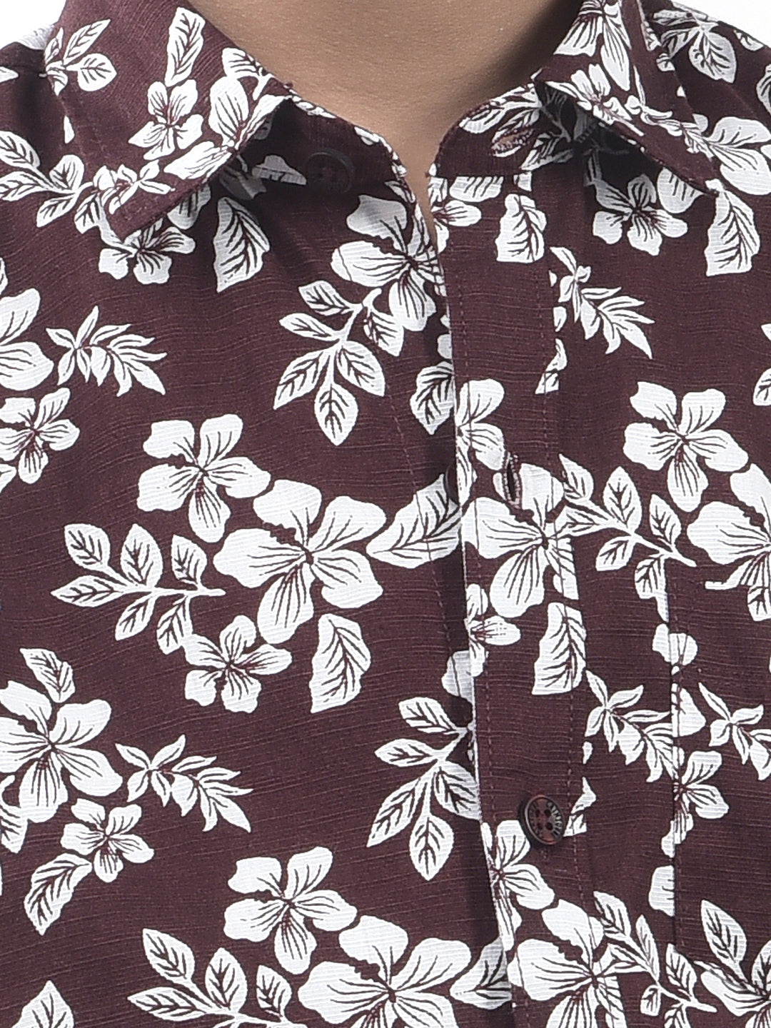 Green Printed 100% Cotton Shirt-Boys Shirts-Crimsoune Club
