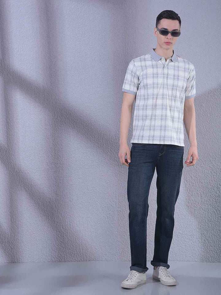 Grey Floral Print T-Shirt