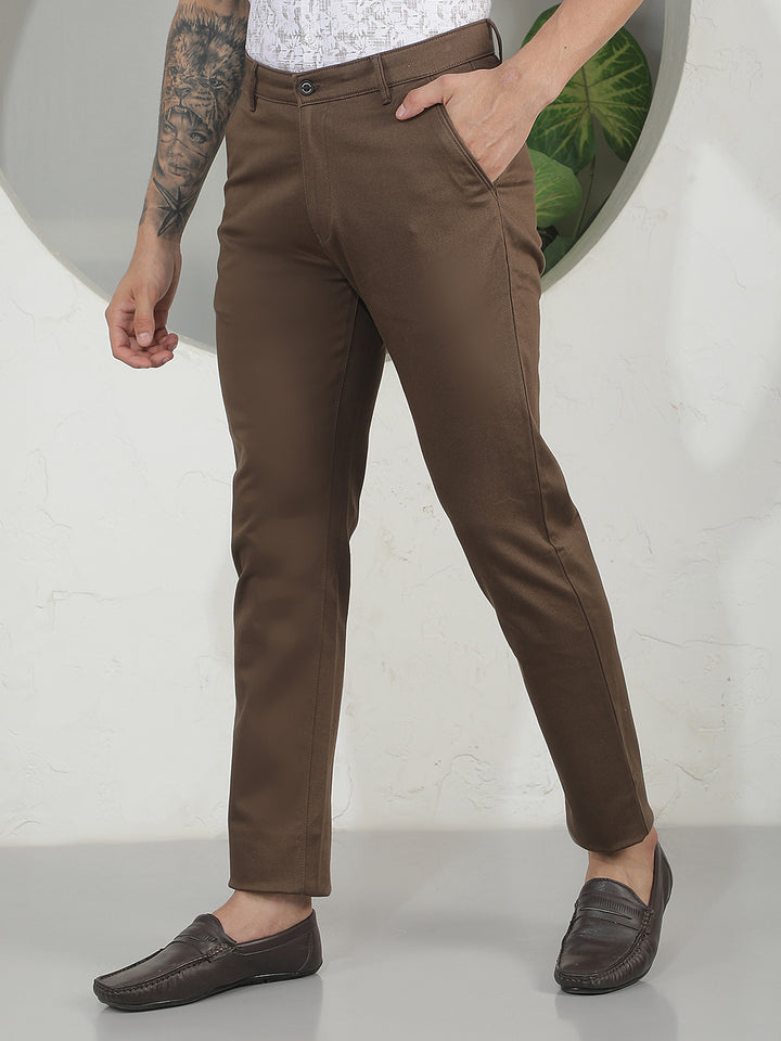 Chestnut Warm Brown Trousers