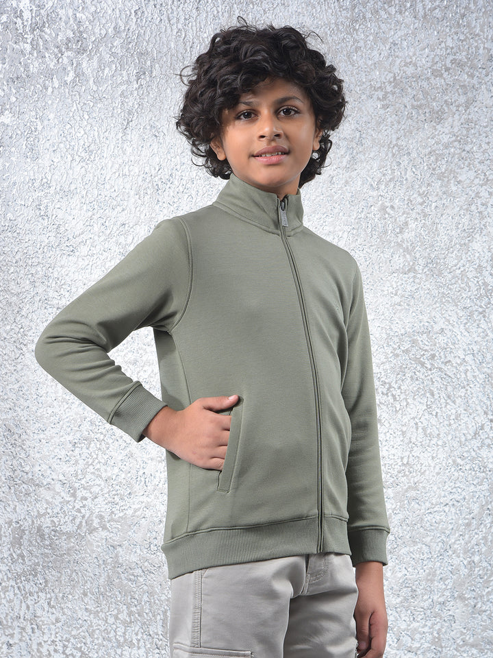 Breathable Olive Sweatshirt