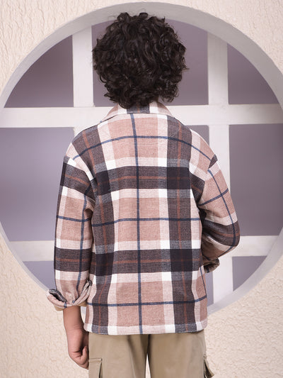 Multi-Color Checked Shacket