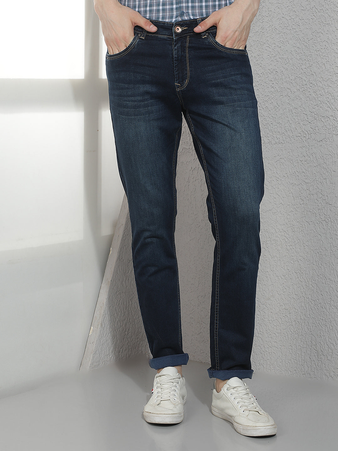 Navy Blue Jeans