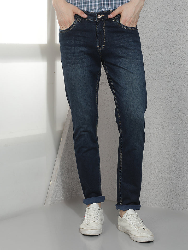 Navy Blue Jeans