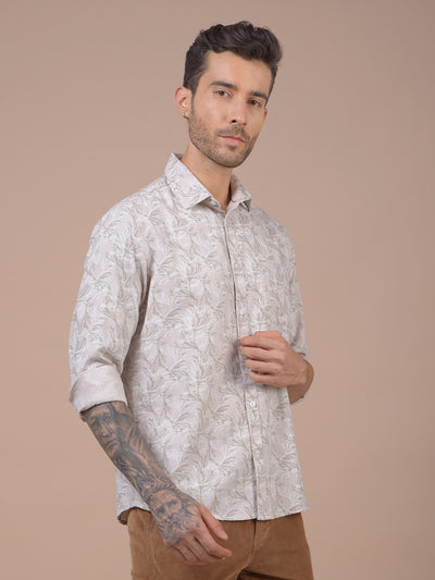 Pink Floral Print Shirt